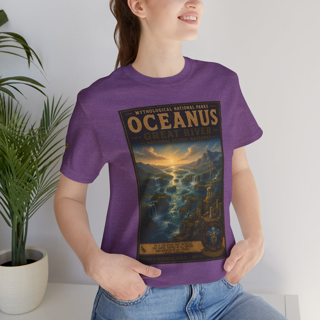 Mythological National Parks COLLECTION V- #042-050 TITANS & PRIMORDIAL REALMS | Vintage nature poster Tee | Mythological National Parks graphic shirt