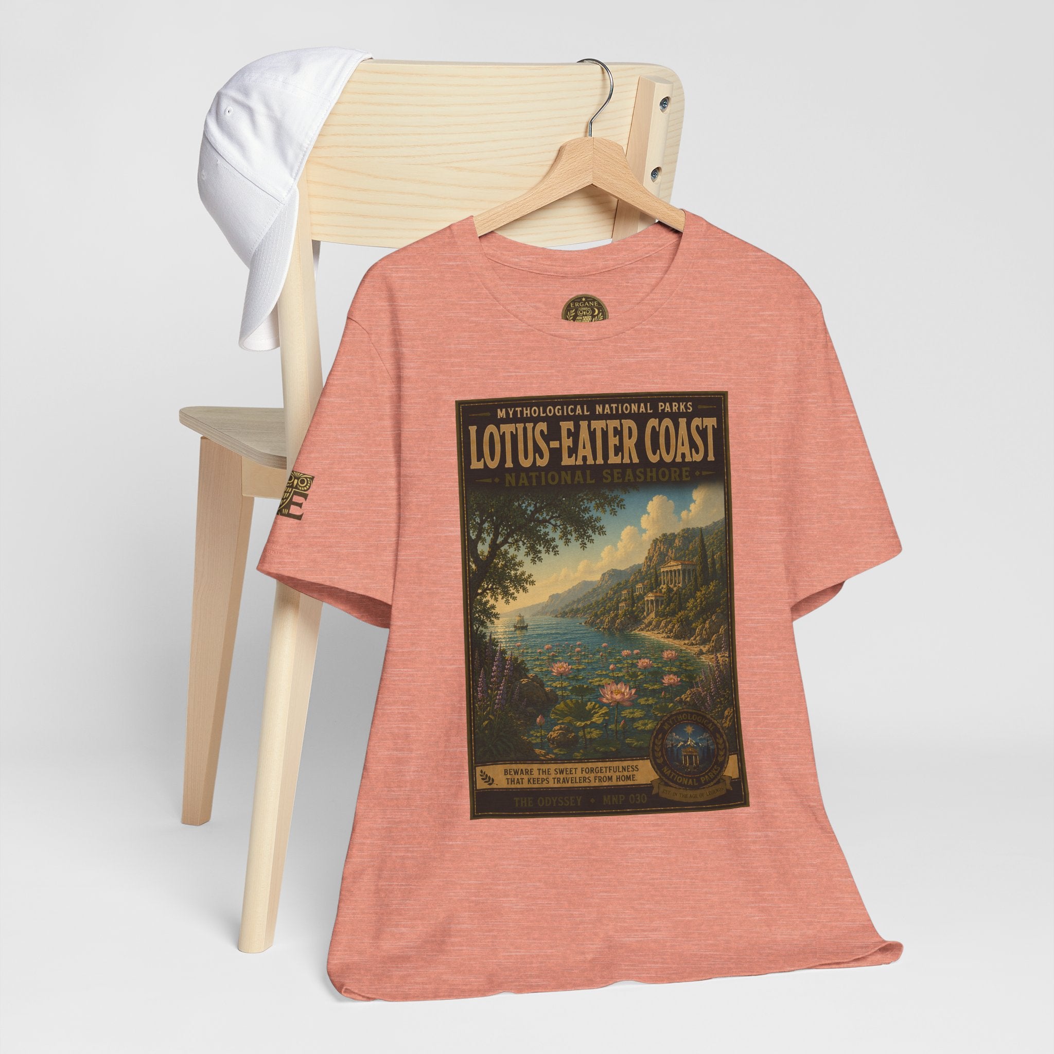 Mythological National Parks Collection IV- #030-038 - THE ODYSSEY | Vintage nature poster Tee | Mythological National Parks graphic shirt