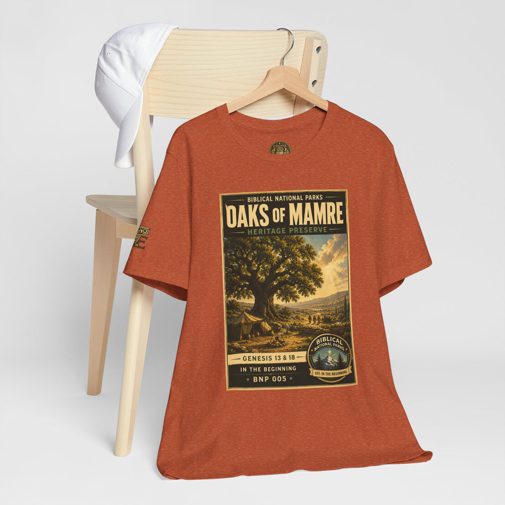 Biblical National Parks Collection I- In The Beginning #005/006 Genesis 13 & 18 | Vintage nature poster Tee | Biblical national parks graphic shirt