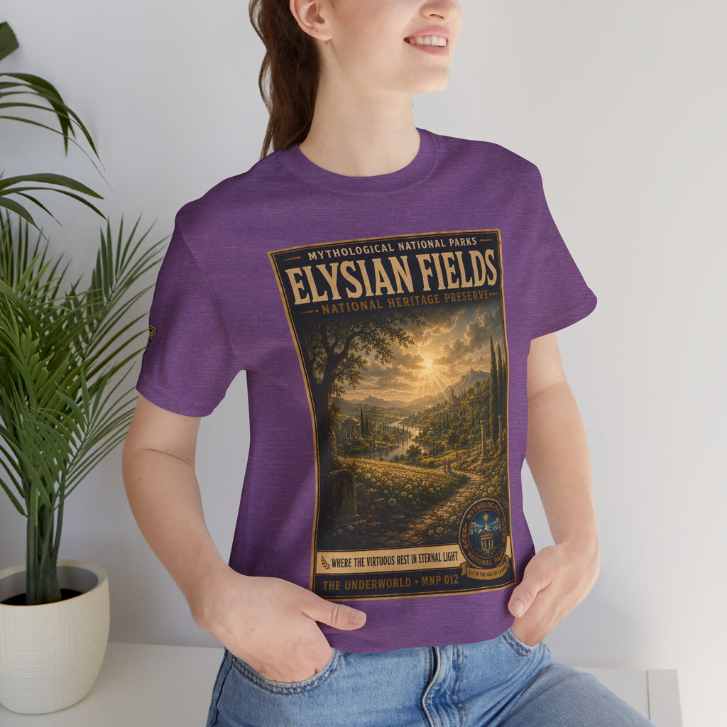 Mythological National Parks Collection II- #012-016 -The Underworld | Vintage nature poster Tee | Mythological National Parks graphic shirt