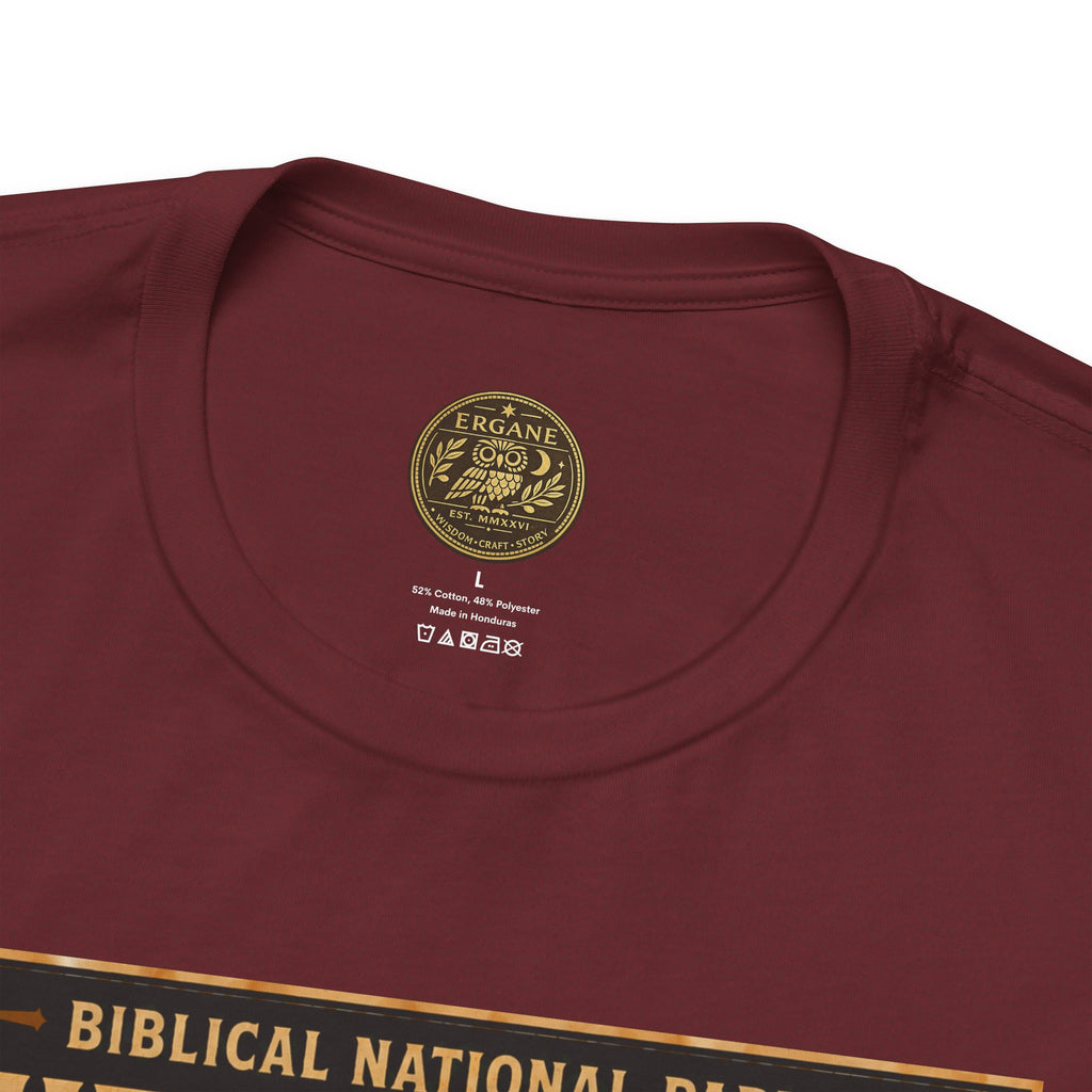 Biblical National Parks Collection V- Prophets & Wonders #027/030 Daniel 6 | Vintage nature poster Tee | Biblical national parks graphic shirt