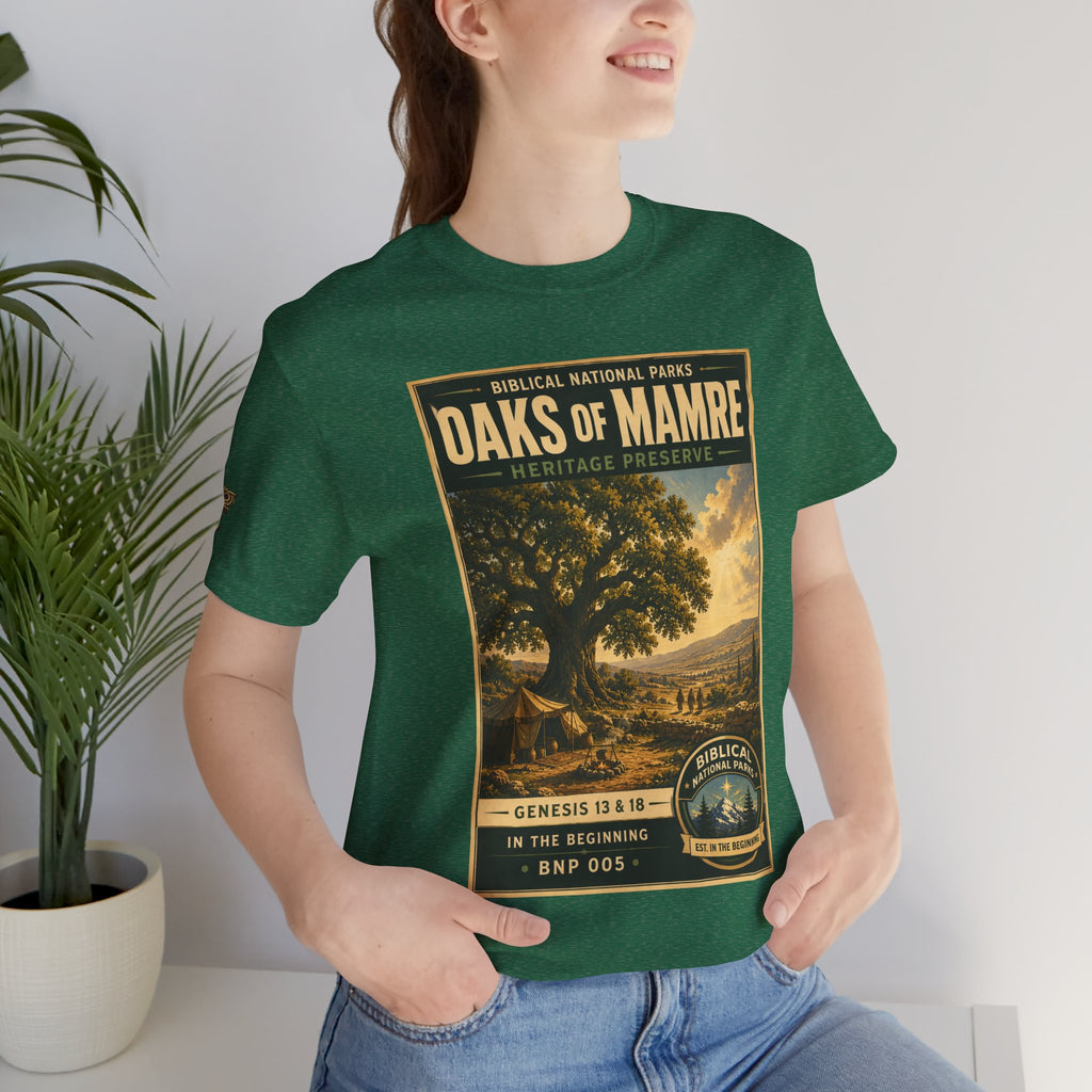 Biblical National Parks Collection I- In The Beginning #005/006 Genesis 13 & 18 | Vintage nature poster Tee | Biblical national parks graphic shirt