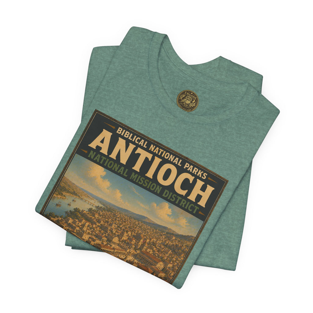Biblical National Parks Collection VIII- The Apostles' Trails #043/049 | Acts 11-13 | Vintage nature poster Tee | Biblical national parks graphic shirt