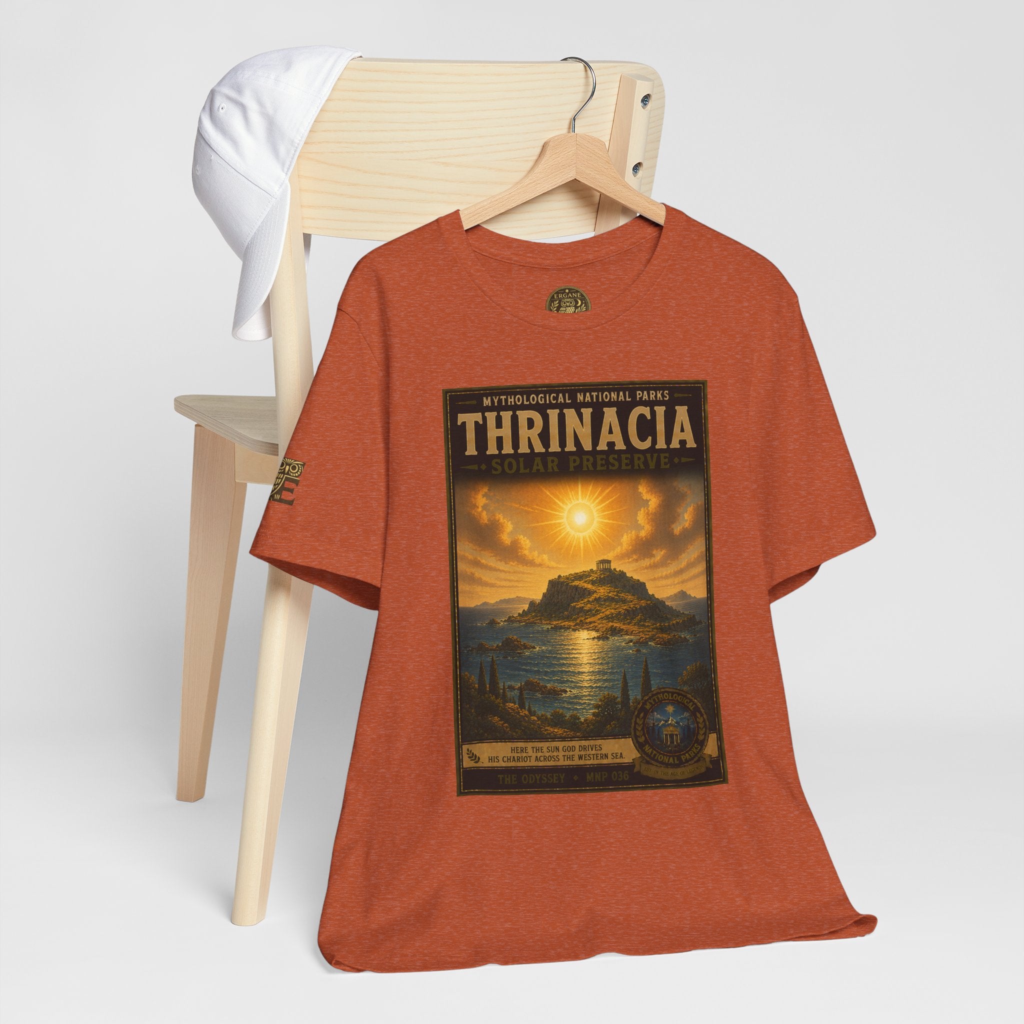 Mythological National Parks Collection IV- #036-038 - THE ODYSSEY | Vintage nature poster Tee | Mythological National Parks graphic shirt