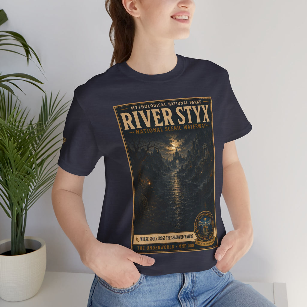 Mythological National Parks Collection II- #008-016 -The Underworld | Vintage nature poster Tee | Mythological National Parks graphic shirt