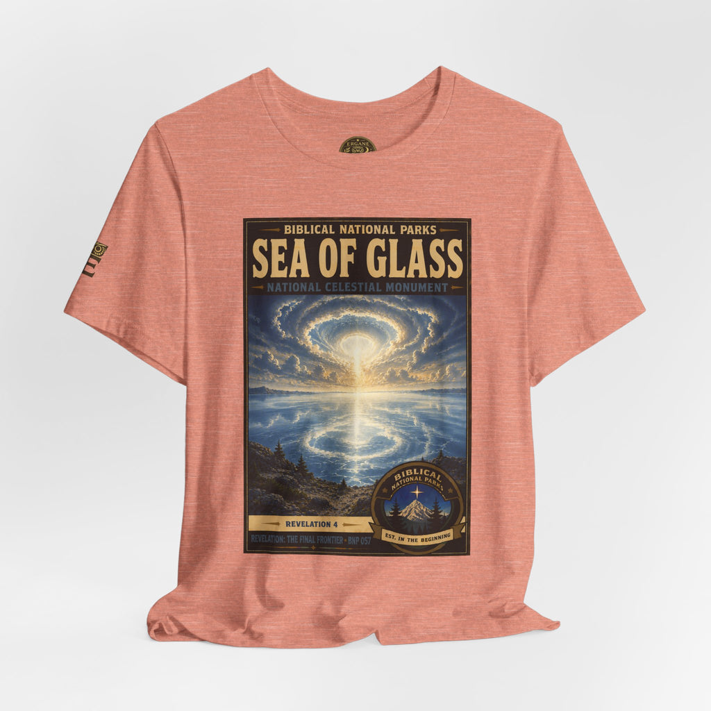 Biblical National Parks Collection X- #057/061 - Revelation: The Final Frontier | Revelation 4 | Vintage nature poster Tee | Biblical national parks graphic shirt