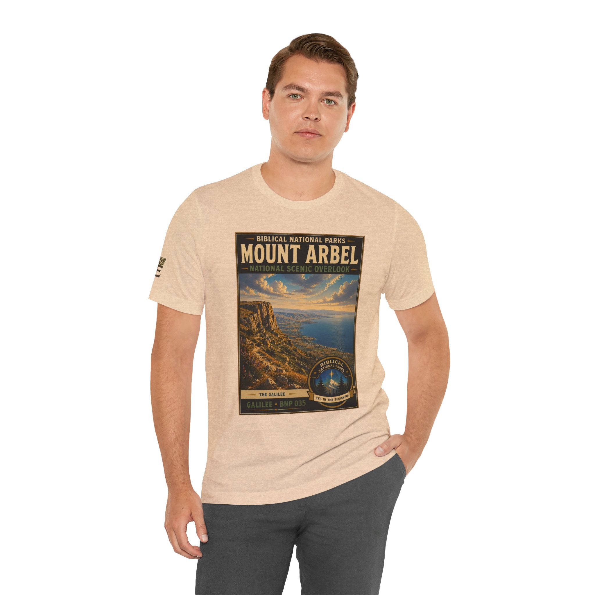 Biblical National Parks Collection VI- Galilee #035/035 The Galilee | Vintage nature poster Tee | Biblical national parks graphic shirt