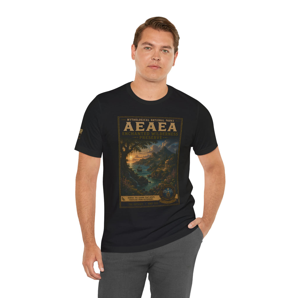 Mythological National Parks Collection IV- #033-038 - THE ODYSSEY | Vintage nature poster Tee | Mythological National Parks graphic shirt