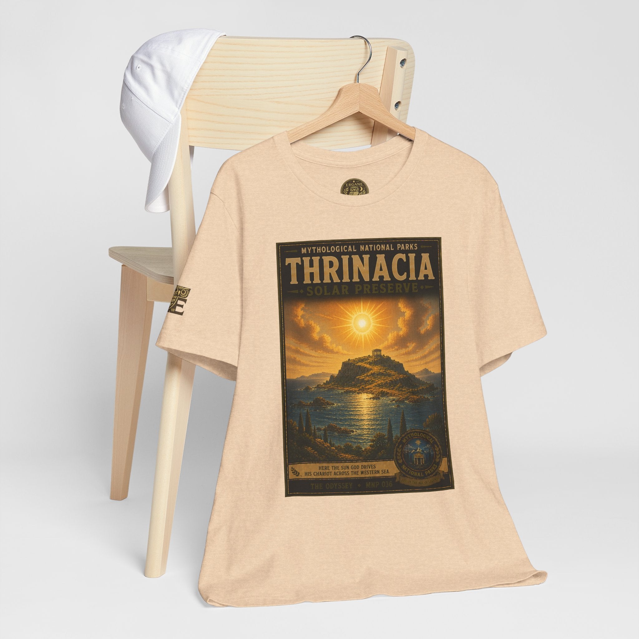 Mythological National Parks Collection IV- #036-038 - THE ODYSSEY | Vintage nature poster Tee | Mythological National Parks graphic shirt