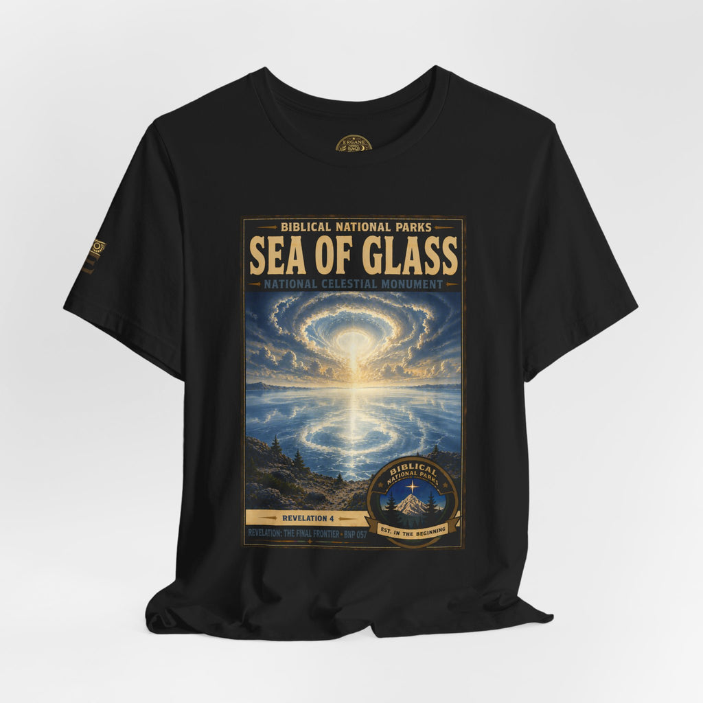 Biblical National Parks Collection X- #057/061 - Revelation: The Final Frontier | Revelation 4 | Vintage nature poster Tee | Biblical national parks graphic shirt