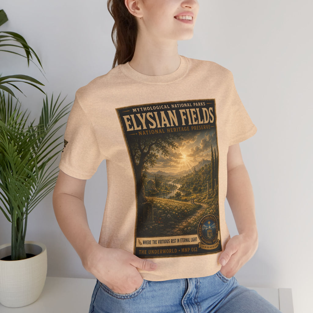 Mythological National Parks Collection II- #012-016 -The Underworld | Vintage nature poster Tee | Mythological National Parks graphic shirt