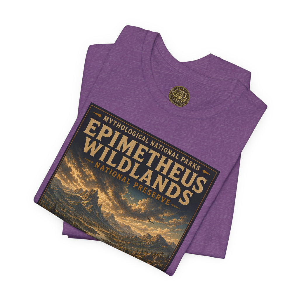 Mythological National Parks COLLECTION V- #046-050 TITANS & PRIMORDIAL REALMS | Vintage nature poster Tee | Mythological National Parks graphic shirt
