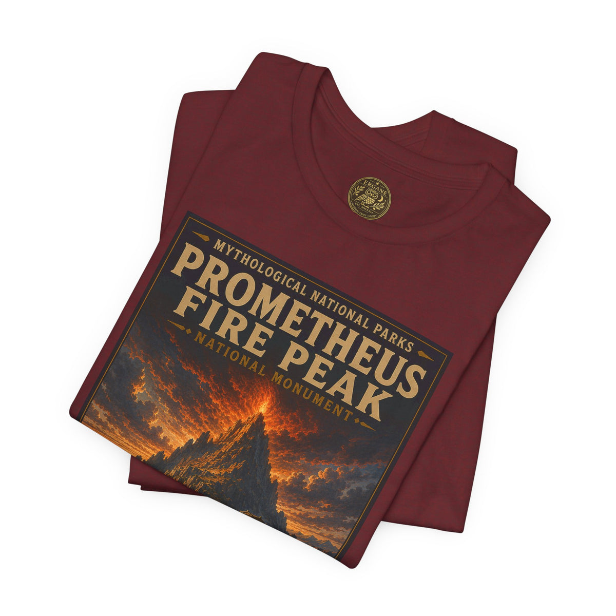 Mythological National Parks COLLECTION V- #045-050 TITANS & PRIMORDIAL REALMS | Vintage nature poster Tee | Mythological National Parks graphic shirt