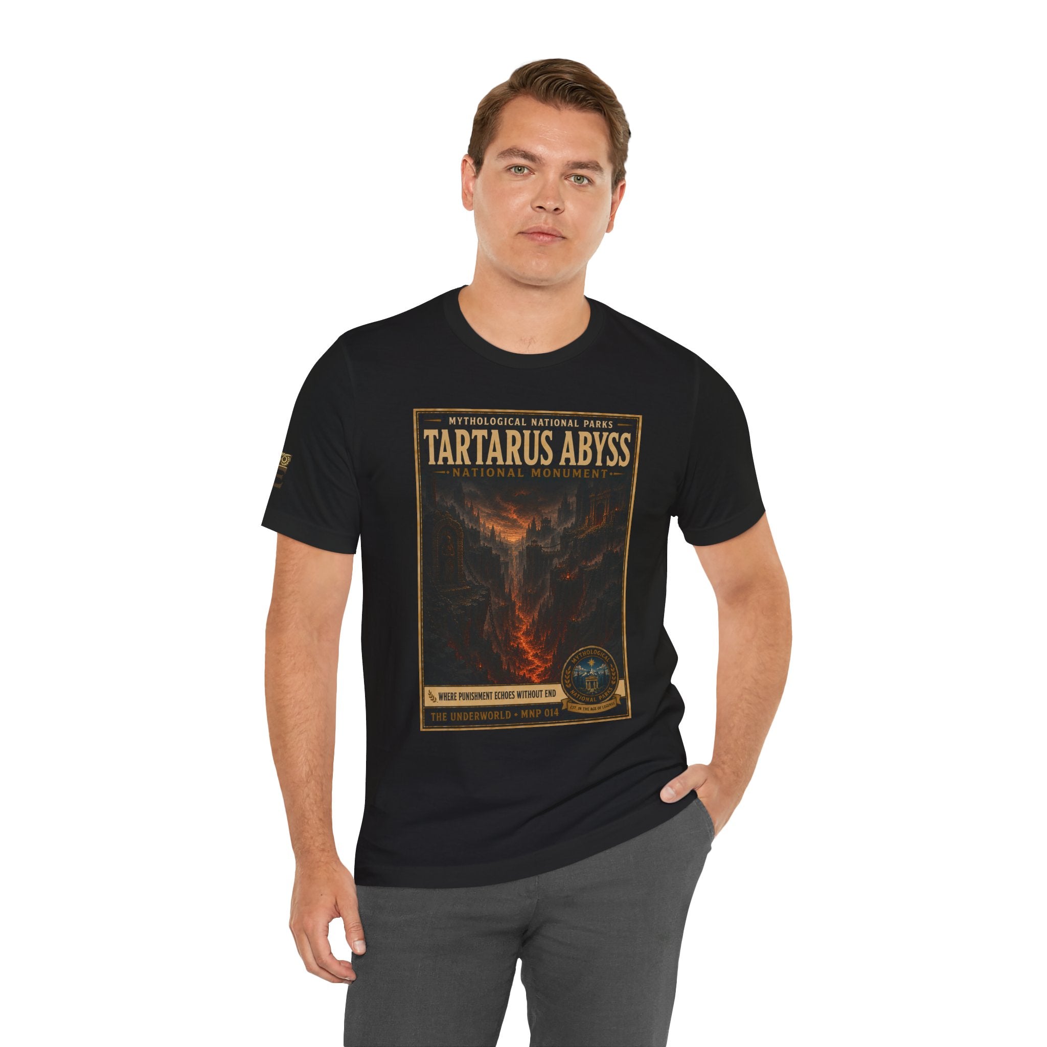 Mythological National Parks Collection II- #014-016 -The Underworld | Vintage nature poster Tee | Mythological National Parks graphic shirt