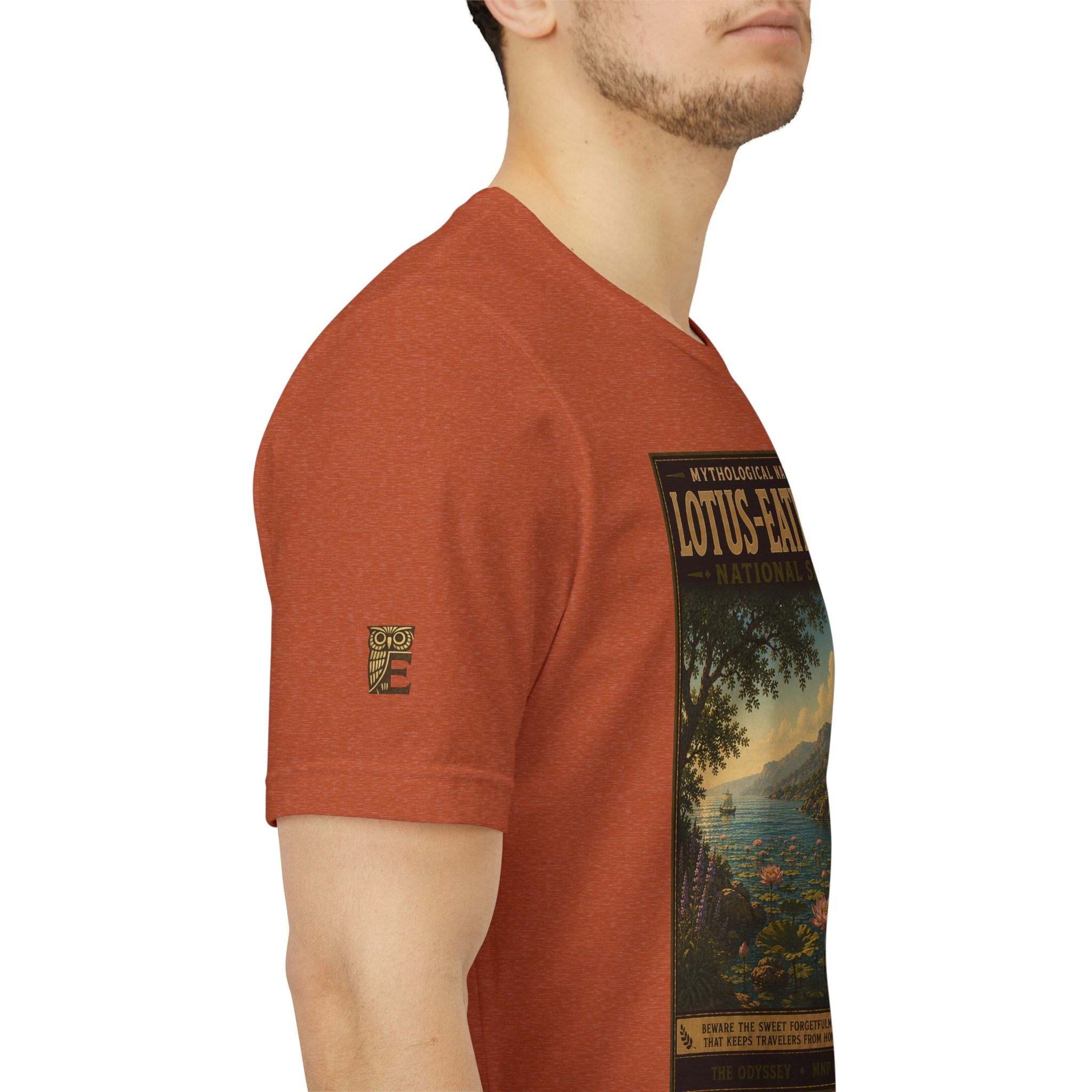 Mythological National Parks Collection IV- #030-038 - THE ODYSSEY | Vintage nature poster Tee | Mythological National Parks graphic shirt