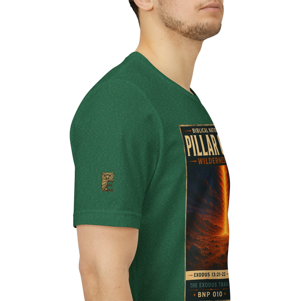 Biblical National Parks Collection II- The Exodus Trail #010/013 Exodus 13: 21-22 | Vintage nature poster Tee | Biblical national parks graphic shirt