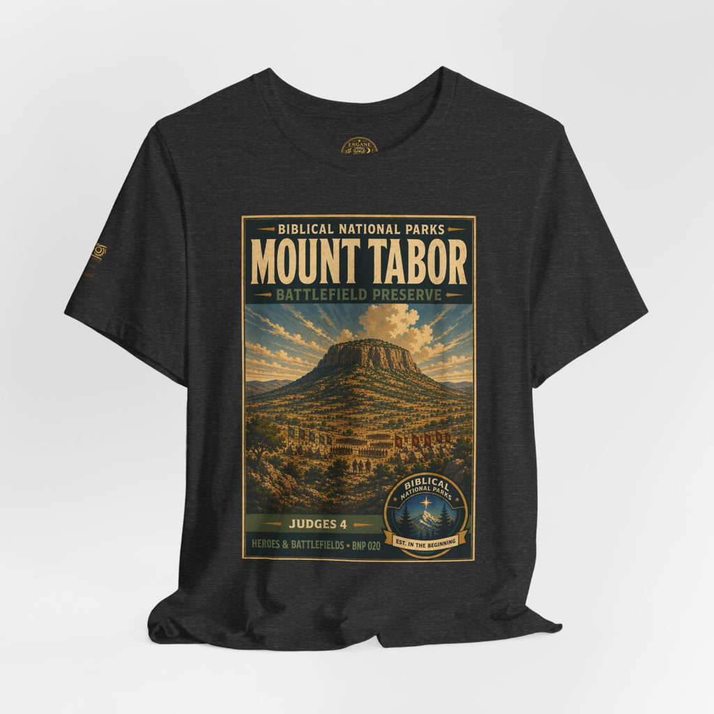 Biblical National Parks Collection IV- Heros & Battlefields #020/023 Judges 4 | Vintage nature poster Tee | Biblical national parks graphic shirt