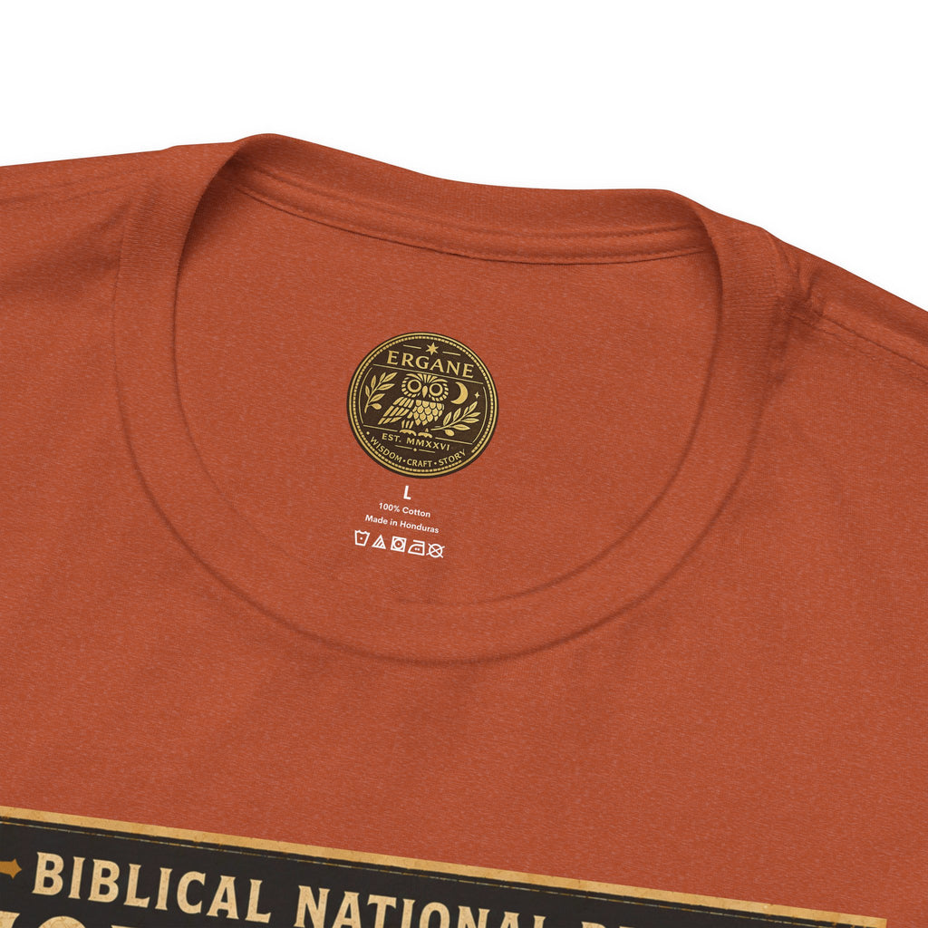 Biblical National Parks Collection IV- Heros & Battlefields #020/023 Judges 4 | Vintage nature poster Tee | Biblical national parks graphic shirt