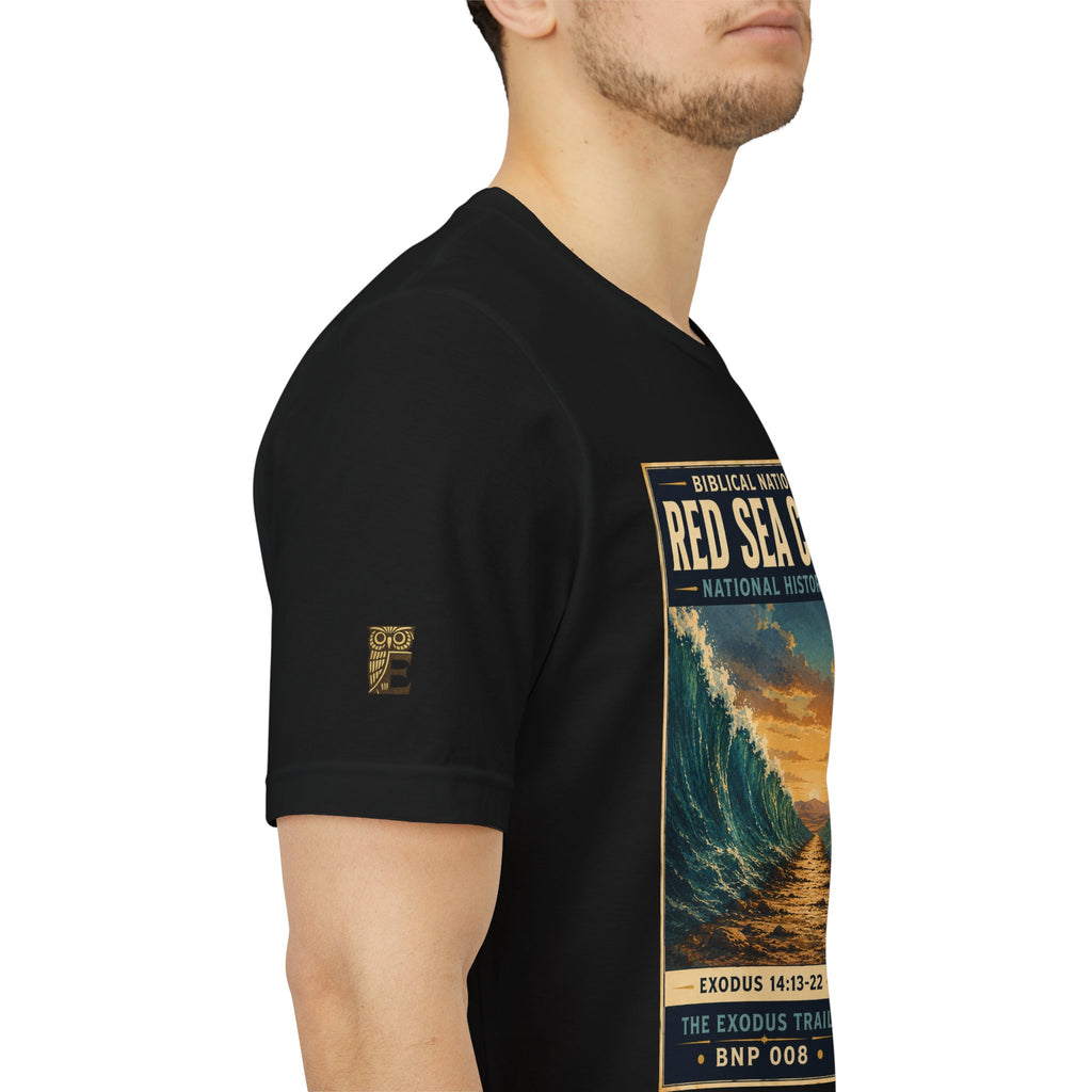 Biblical National Parks Collection II- The Exodus Trail #008/013 Exodus 14: 13-22 | Vintage nature poster Tee | Biblical national parks graphic shirt