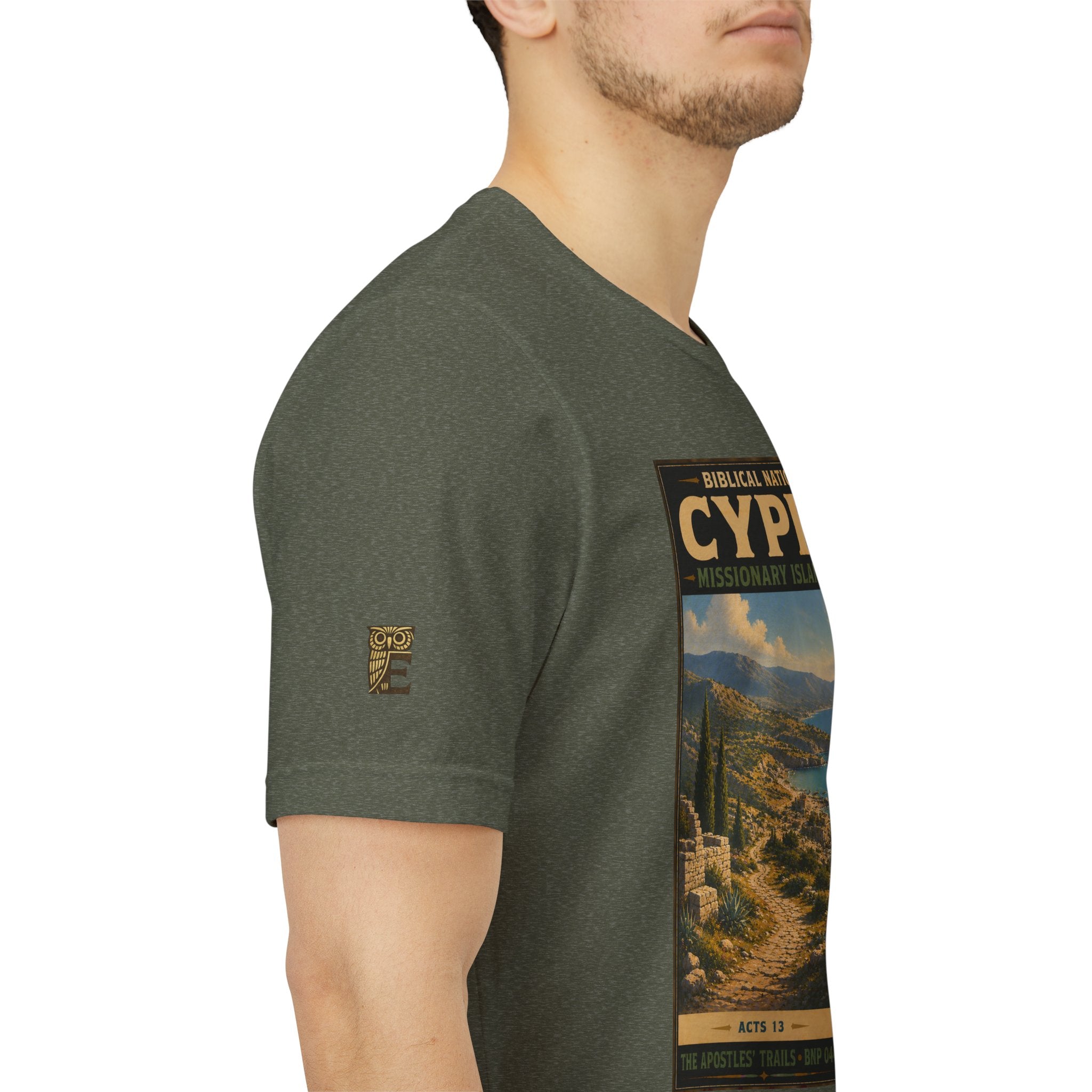 Biblical National Parks Collection VIII- The Apostles' Trails #044/049 | Acts 13 | Vintage nature poster Tee | Biblical national parks graphic shirt