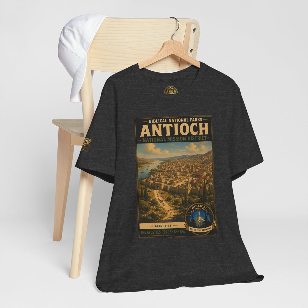 Biblical National Parks Collection VIII- The Apostles' Trails #043/049 | Acts 11-13 | Vintage nature poster Tee | Biblical national parks graphic shirt