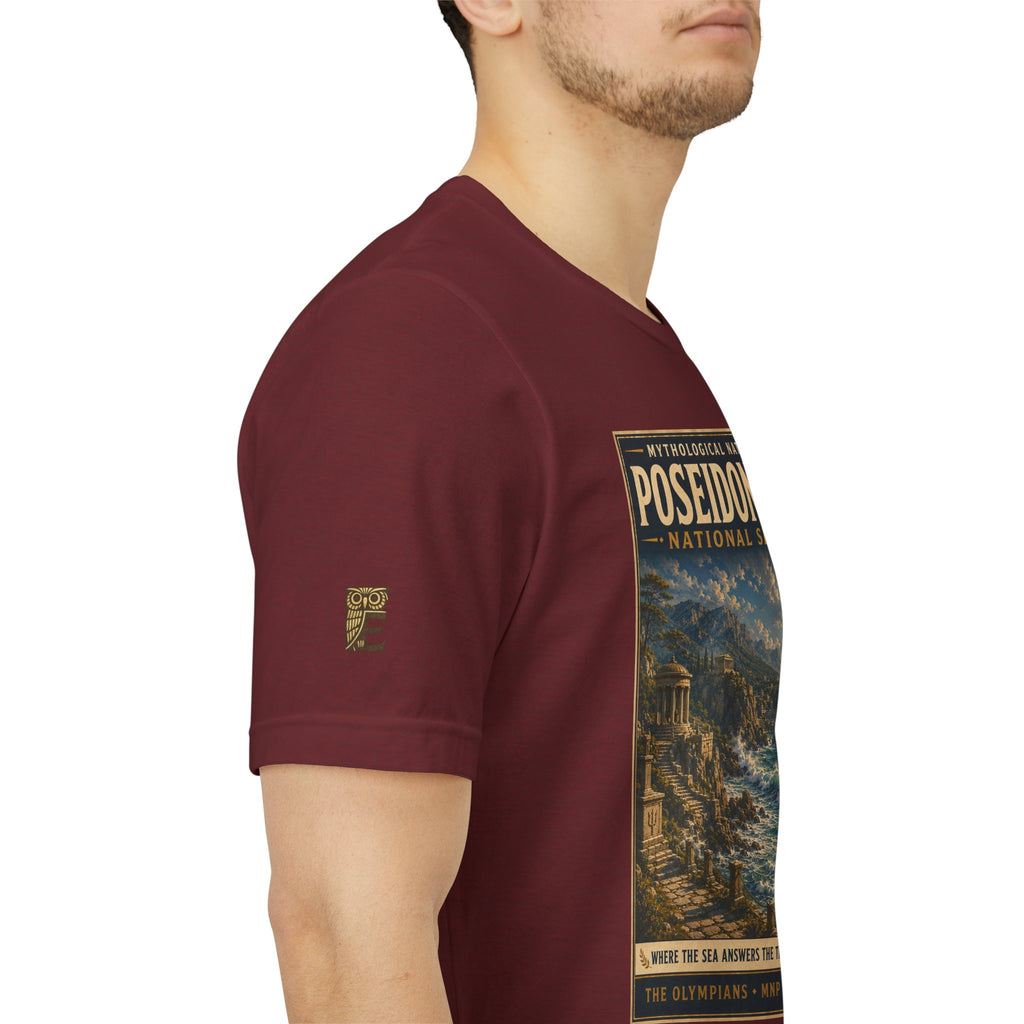 Mythological National Parks Collection I- #003-007 - The Olympians | Vintage nature poster Tee | Mythological National Parks graphic shirt