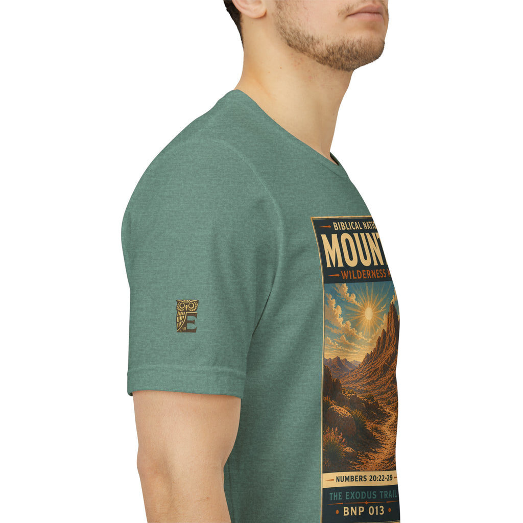 Biblical National Parks Collection II- The Exodus Trail #013/013 Exodus 20: 22-29 | Vintage nature poster Tee | Biblical national parks graphic shirt