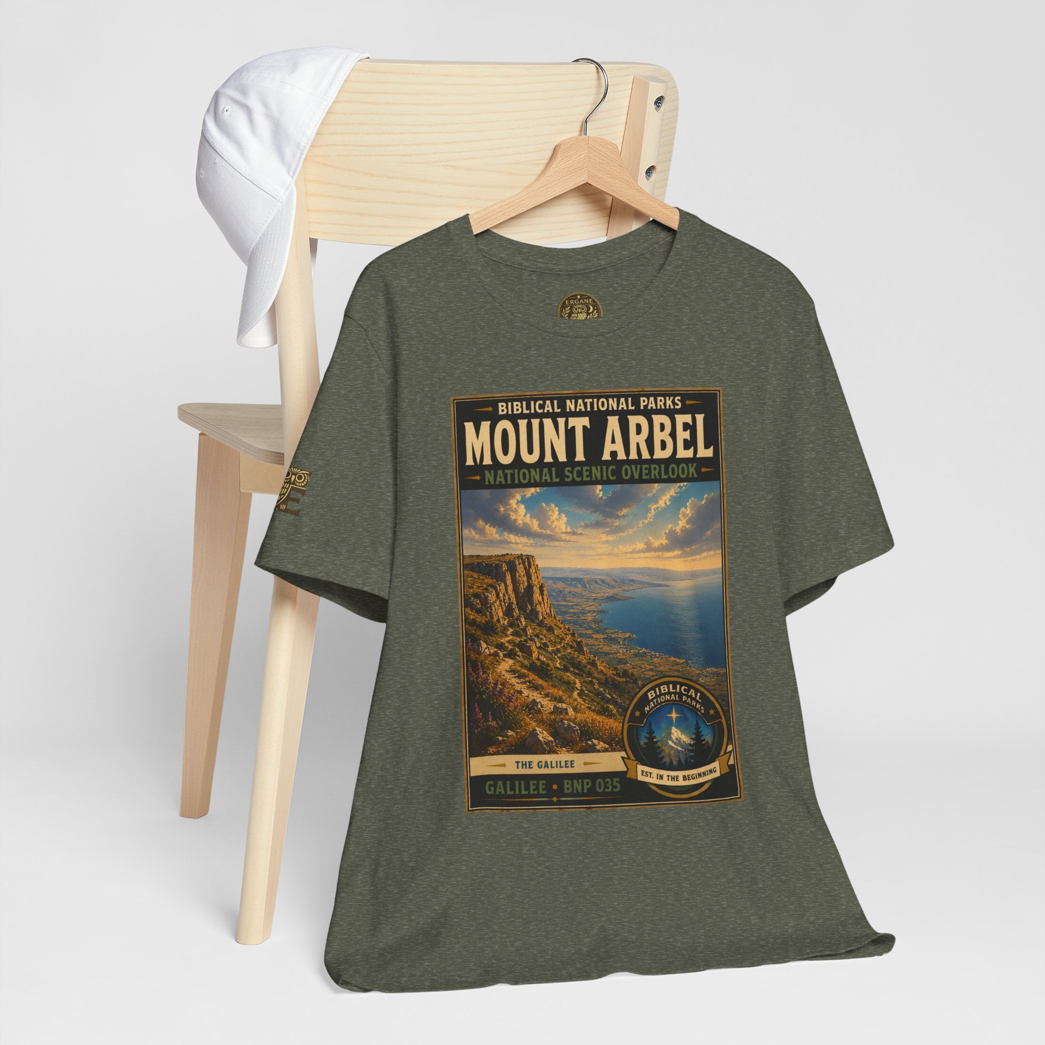 Biblical National Parks Collection VI- Galilee #035/035 The Galilee | Vintage nature poster Tee | Biblical national parks graphic shirt