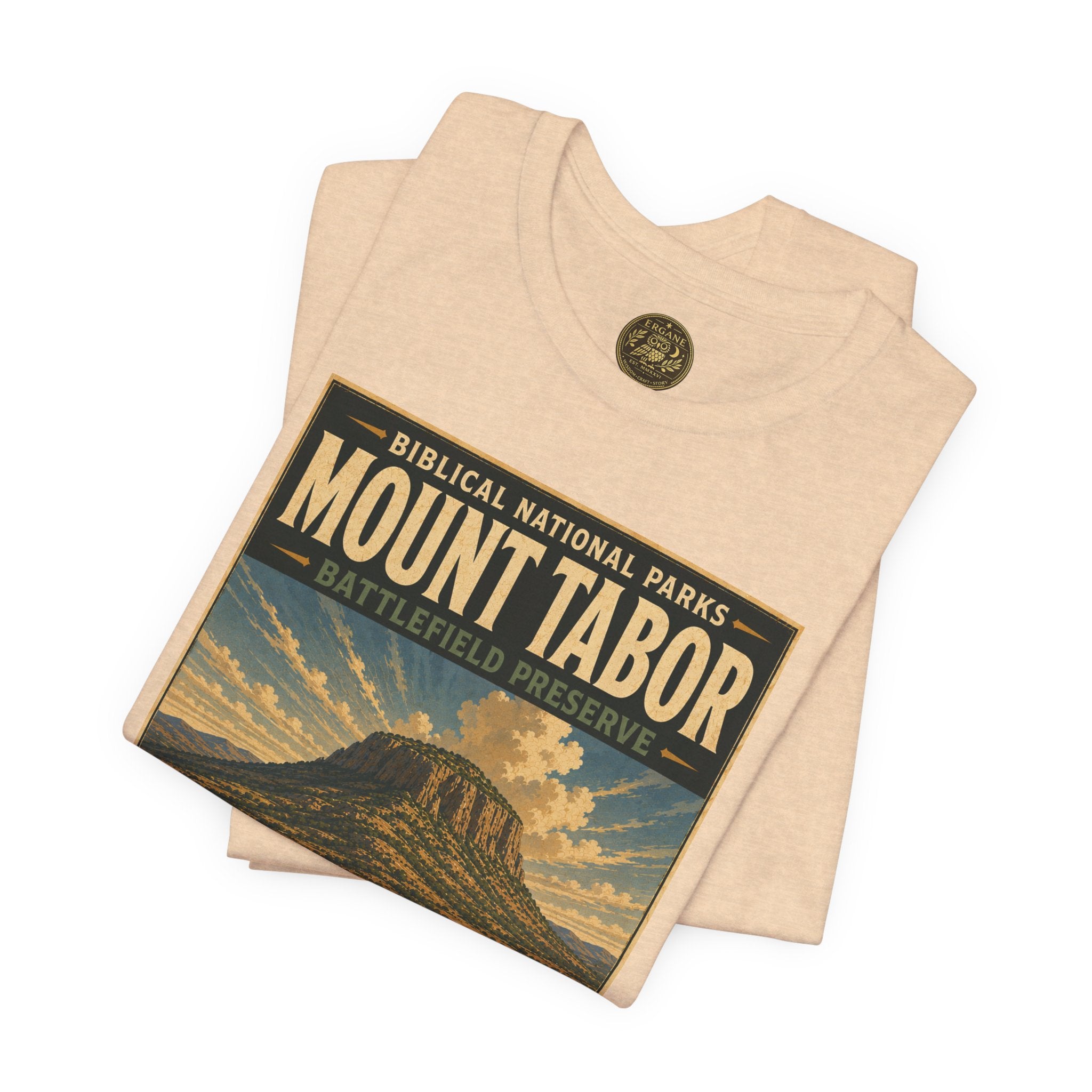 Biblical National Parks Collection IV- Heros & Battlefields #020/023 Judges 4 | Vintage nature poster Tee | Biblical national parks graphic shirt