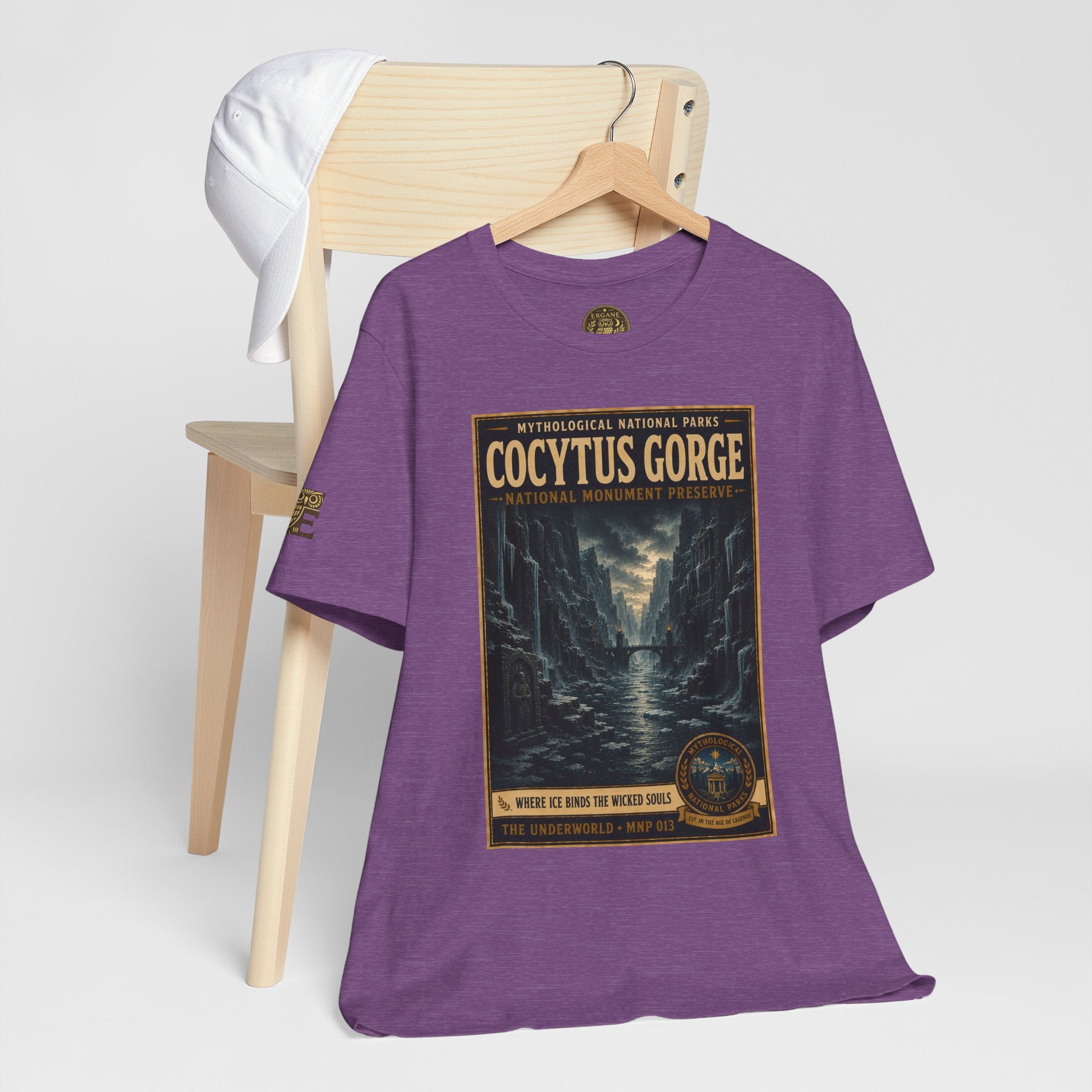 Mythological National Parks Collection II- #013-016 -The Underworld | Vintage nature poster Tee | Mythological National Parks graphic shirt