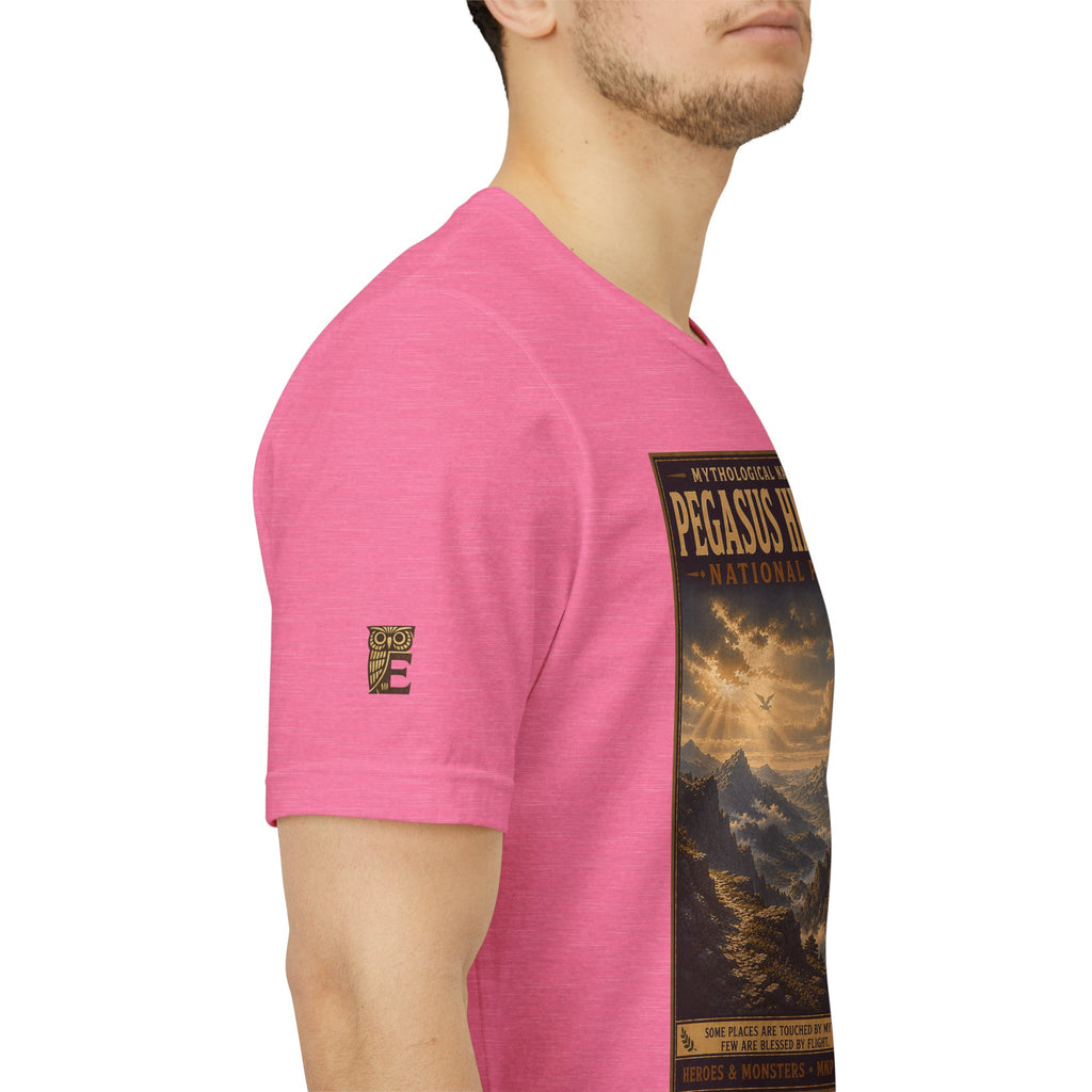Mythological National Parks Collection III- #020-028 - Heros & Monsters | Vintage nature poster Tee | Mythological National Parks graphic shirt
