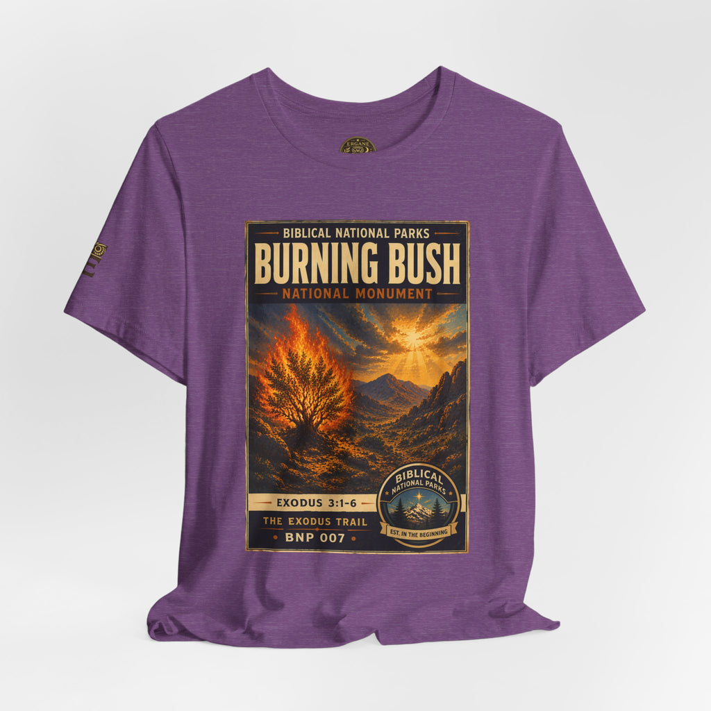 Biblical National Parks Collection II- The Exodus Trail #007/013 Exodus 3: 1-6 | Vintage nature poster Tee | Biblical national parks graphic shirt