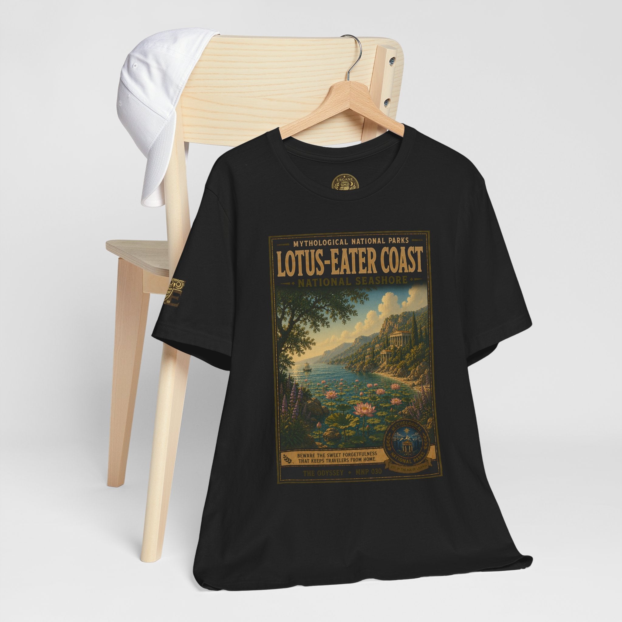 Mythological National Parks Collection IV- #030-038 - THE ODYSSEY | Vintage nature poster Tee | Mythological National Parks graphic shirt