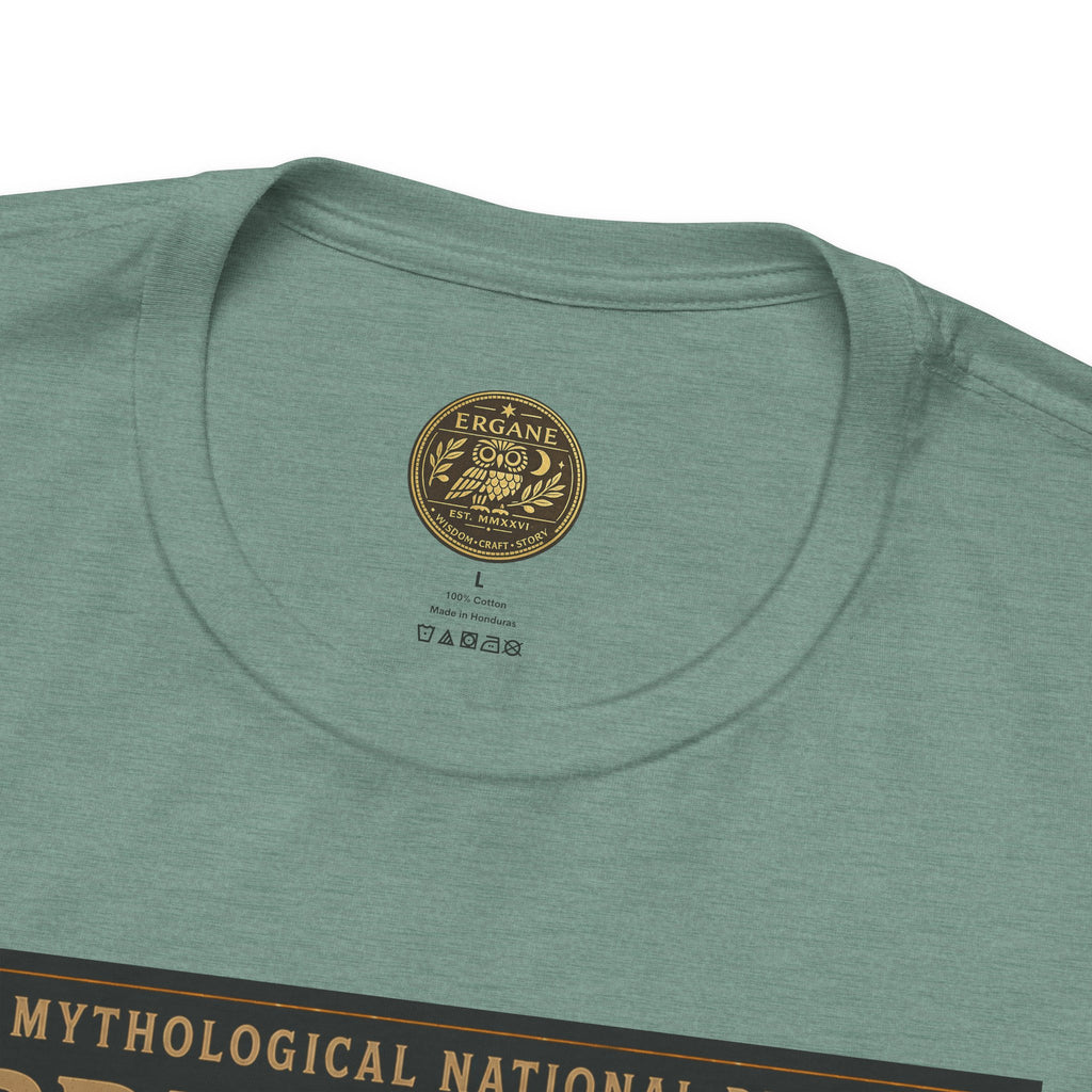 Mythological National Parks COLLECTION V- #049-050 TITANS & PRIMORDIAL REALMS | Vintage nature poster Tee | Mythological National Parks graphic shirt