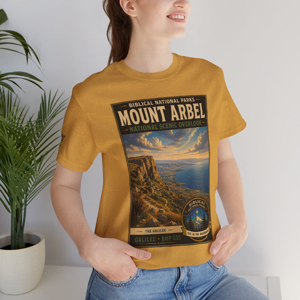Biblical National Parks Collection VI- Galilee #035/035 The Galilee | Vintage nature poster Tee | Biblical national parks graphic shirt