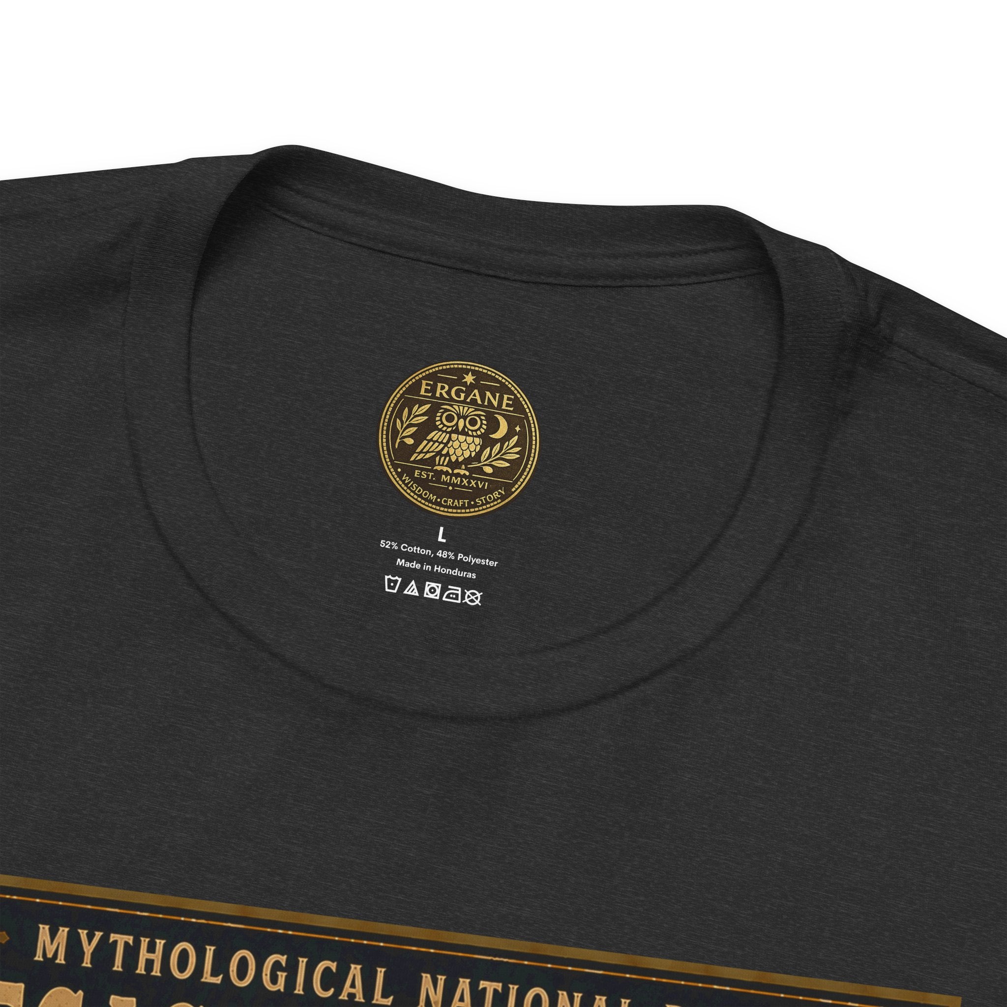 Mythological National Parks Collection III- #020-028 - Heros & Monsters | Vintage nature poster Tee | Mythological National Parks graphic shirt