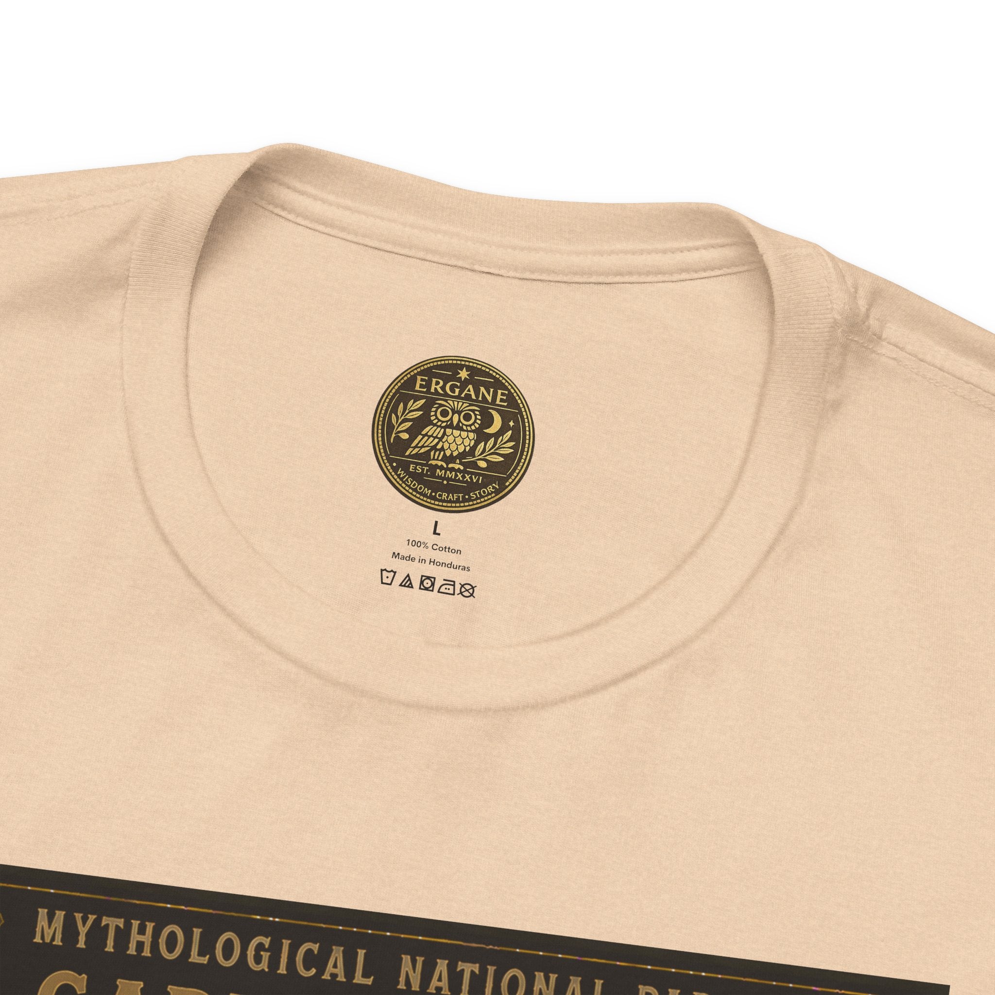 Mythological National Parks COLLECTION V- #048-050 TITANS & PRIMORDIAL REALMS | Vintage nature poster Tee | Mythological National Parks graphic shirt