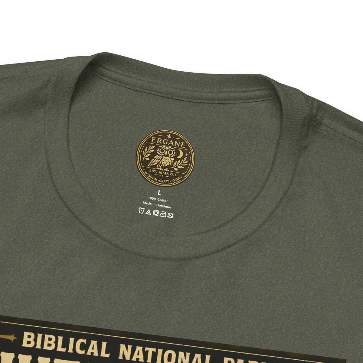 Biblical National Parks Collection X- #061/061 - Revelation: The Final Frontier | Revelation 22 | Vintage nature poster Tee | Biblical national parks graphic shirt 2