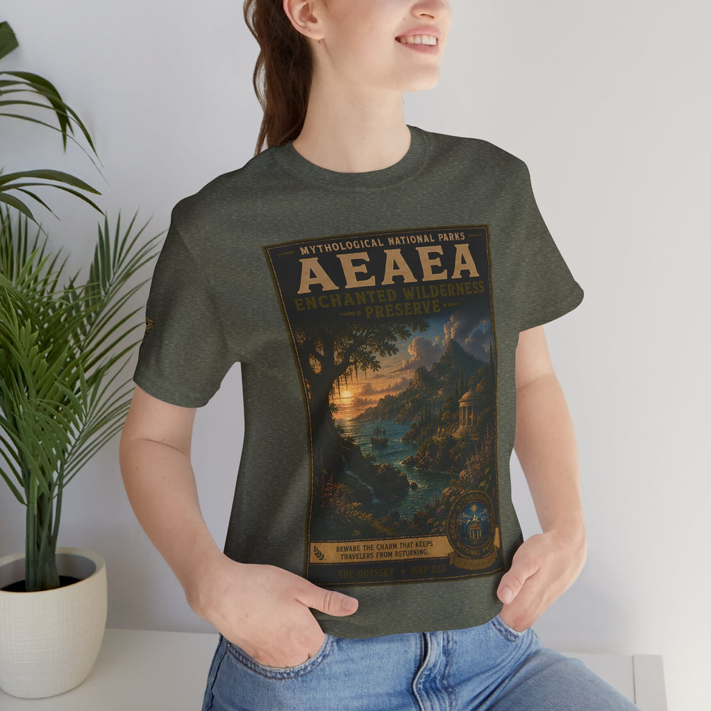 Mythological National Parks Collection IV- #033-038 - THE ODYSSEY | Vintage nature poster Tee | Mythological National Parks graphic shirt