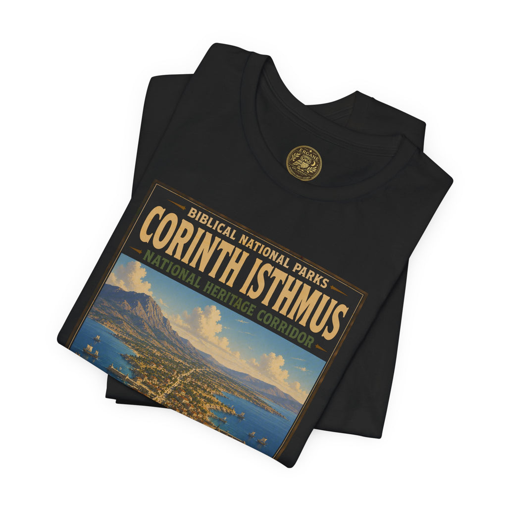 Biblical National Parks Collection VIII- The Apostles' Trails #047/049 | Acts 18 | Vintage nature poster Tee | Biblical national parks graphic shirt