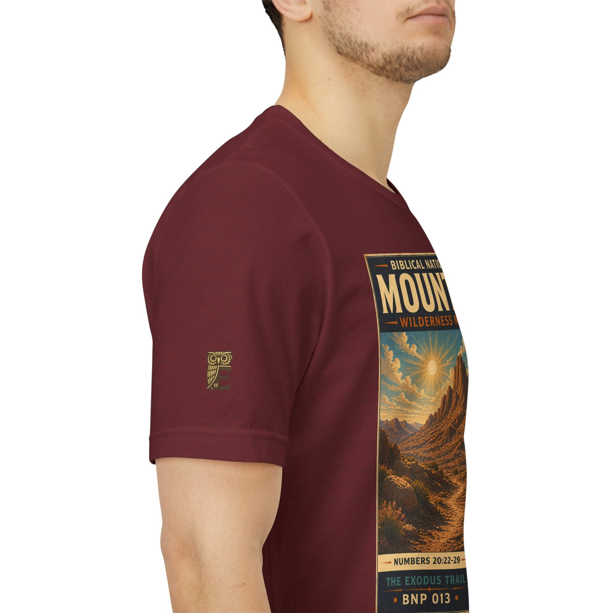 Biblical National Parks Collection II- The Exodus Trail #013/013 Exodus 20: 22-29 | Vintage nature poster Tee | Biblical national parks graphic shirt