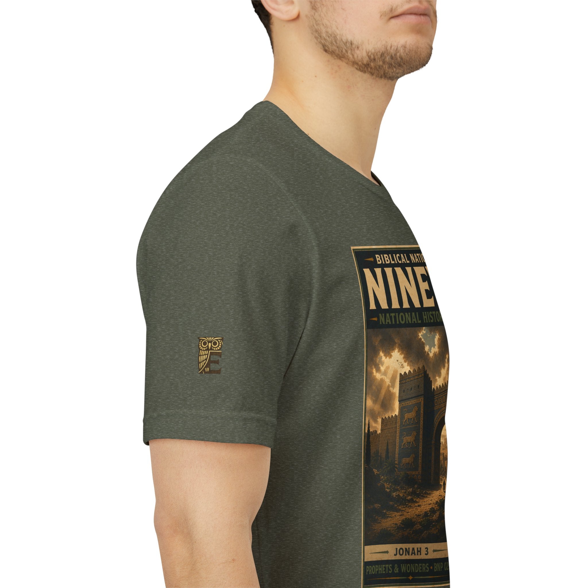 Biblical National Parks Collection V- Prophets & Wonders #029/030 Jonah 3 | Vintage nature poster Tee | Biblical national parks graphic shirt