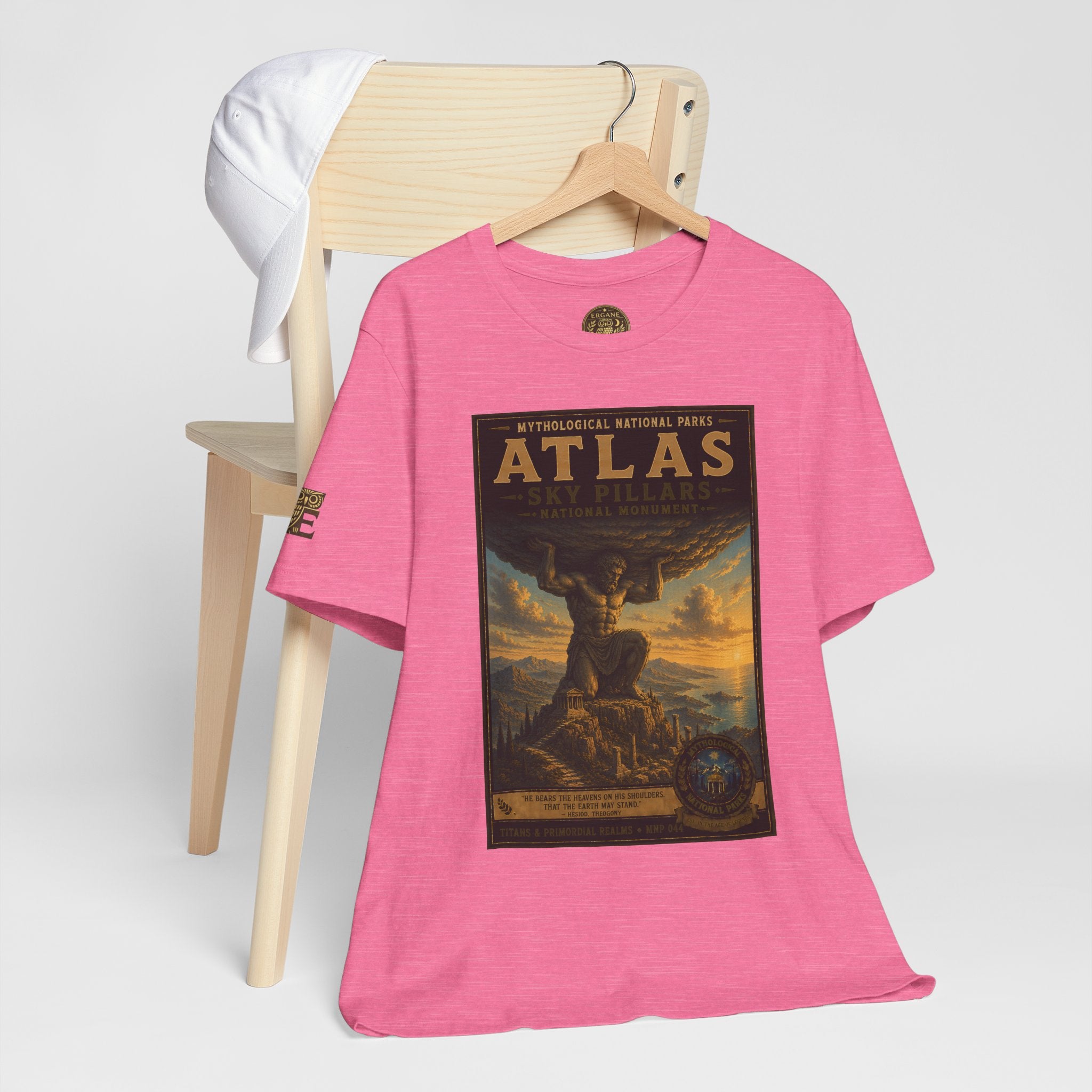Mythological National Parks COLLECTION V- #044-050 TITANS & PRIMORDIAL REALMS | Vintage nature poster Tee | Mythological National Parks graphic shirt
