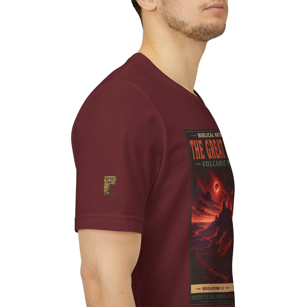 Biblical National Parks Collection X- #059/061 - Revelation: The Final Frontier | Revelation 12 | Vintage nature poster Tee | Biblical national parks graphic shirt
