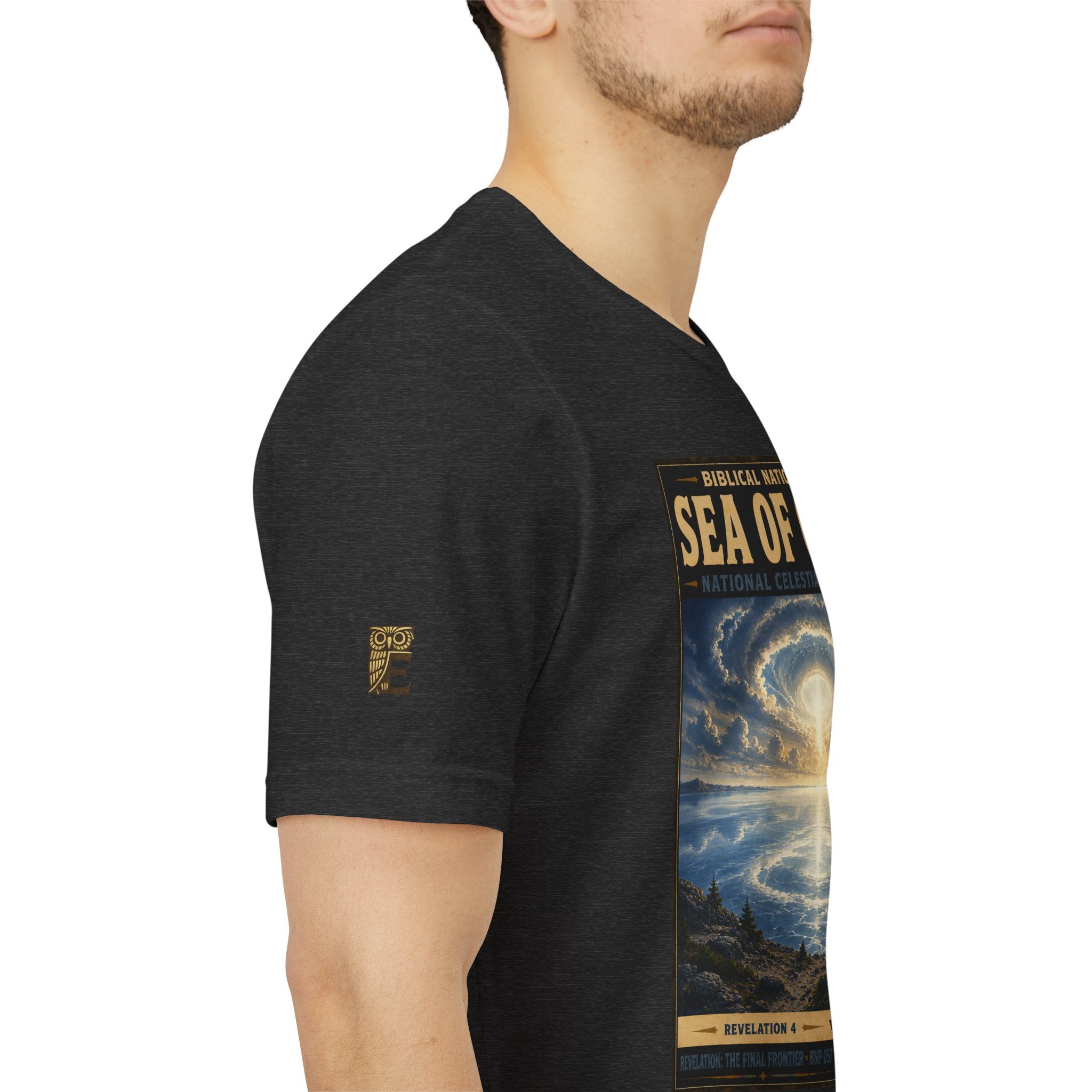 Biblical National Parks Collection X- #057/061 - Revelation: The Final Frontier | Revelation 4 | Vintage nature poster Tee | Biblical national parks graphic shirt