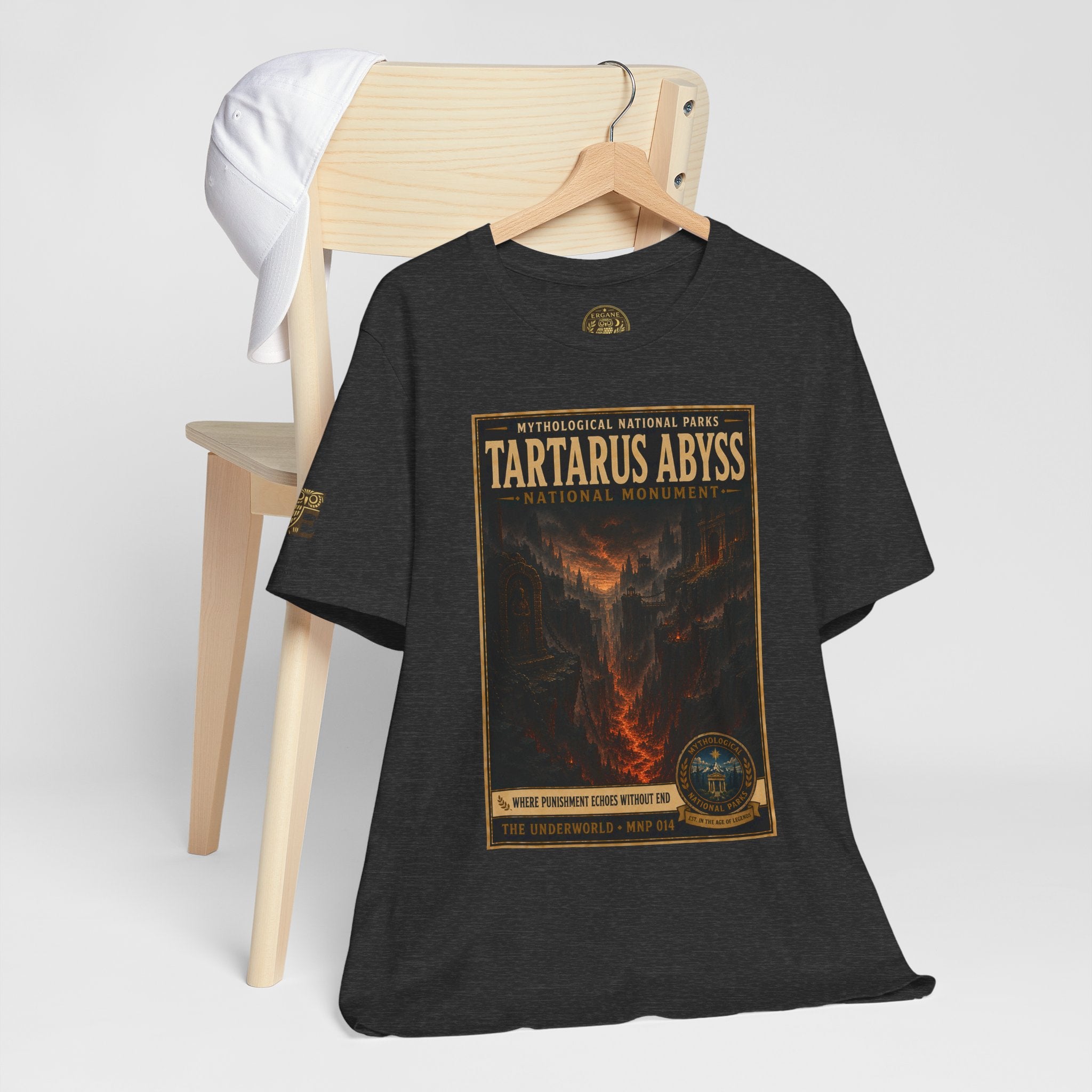 Mythological National Parks Collection II- #014-016 -The Underworld | Vintage nature poster Tee | Mythological National Parks graphic shirt