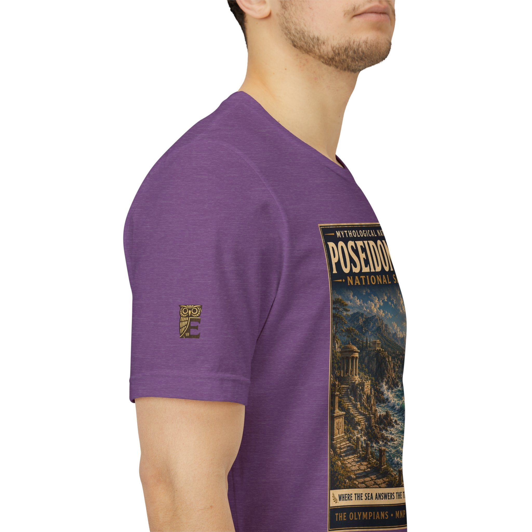 Mythological National Parks Collection I- #003-007 - The Olympians | Vintage nature poster Tee | Mythological National Parks graphic shirt
