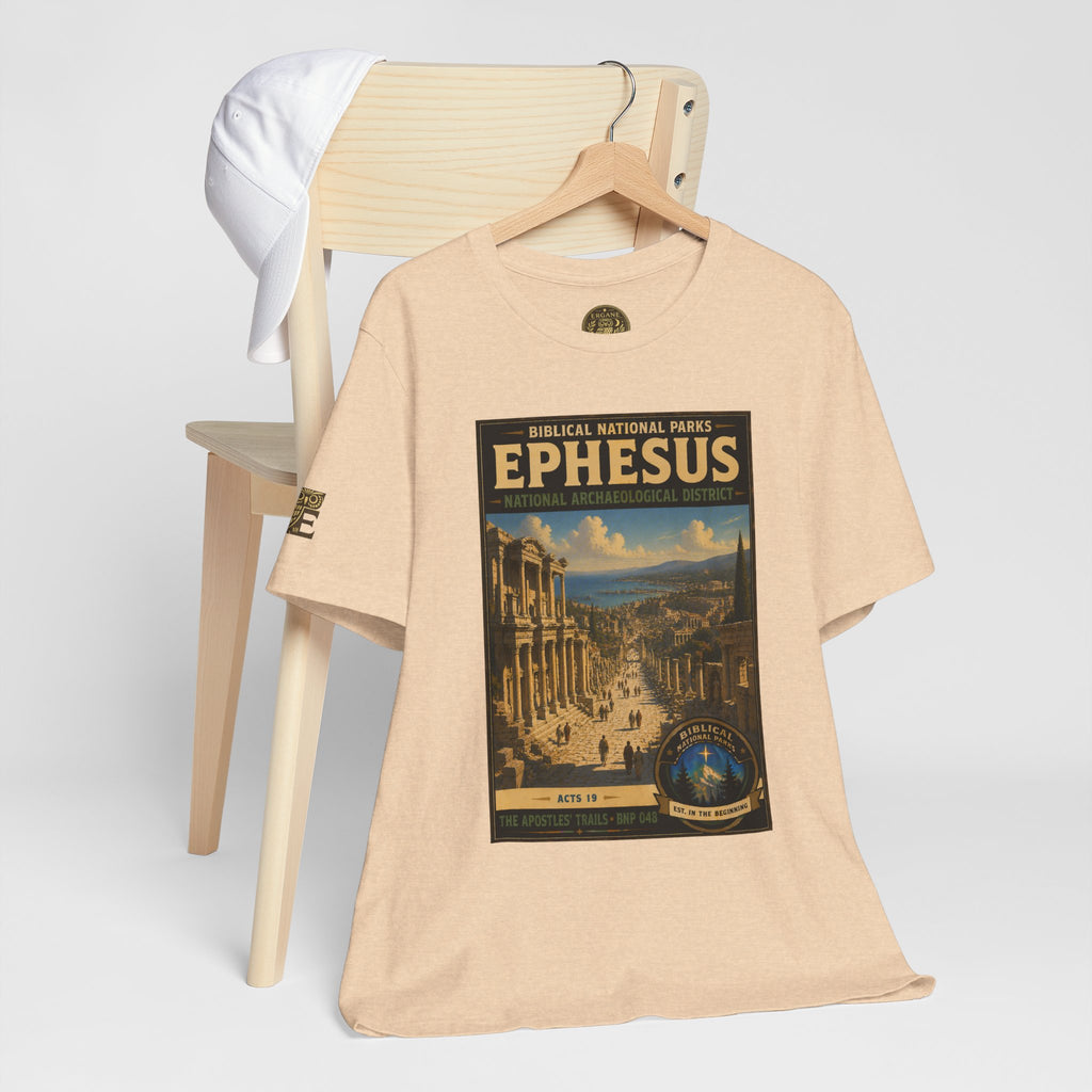 Biblical National Parks Collection VIII- The Apostles' Trails #048/049 | Acts 19 | Vintage nature poster Tee | Biblical national parks graphic shirt