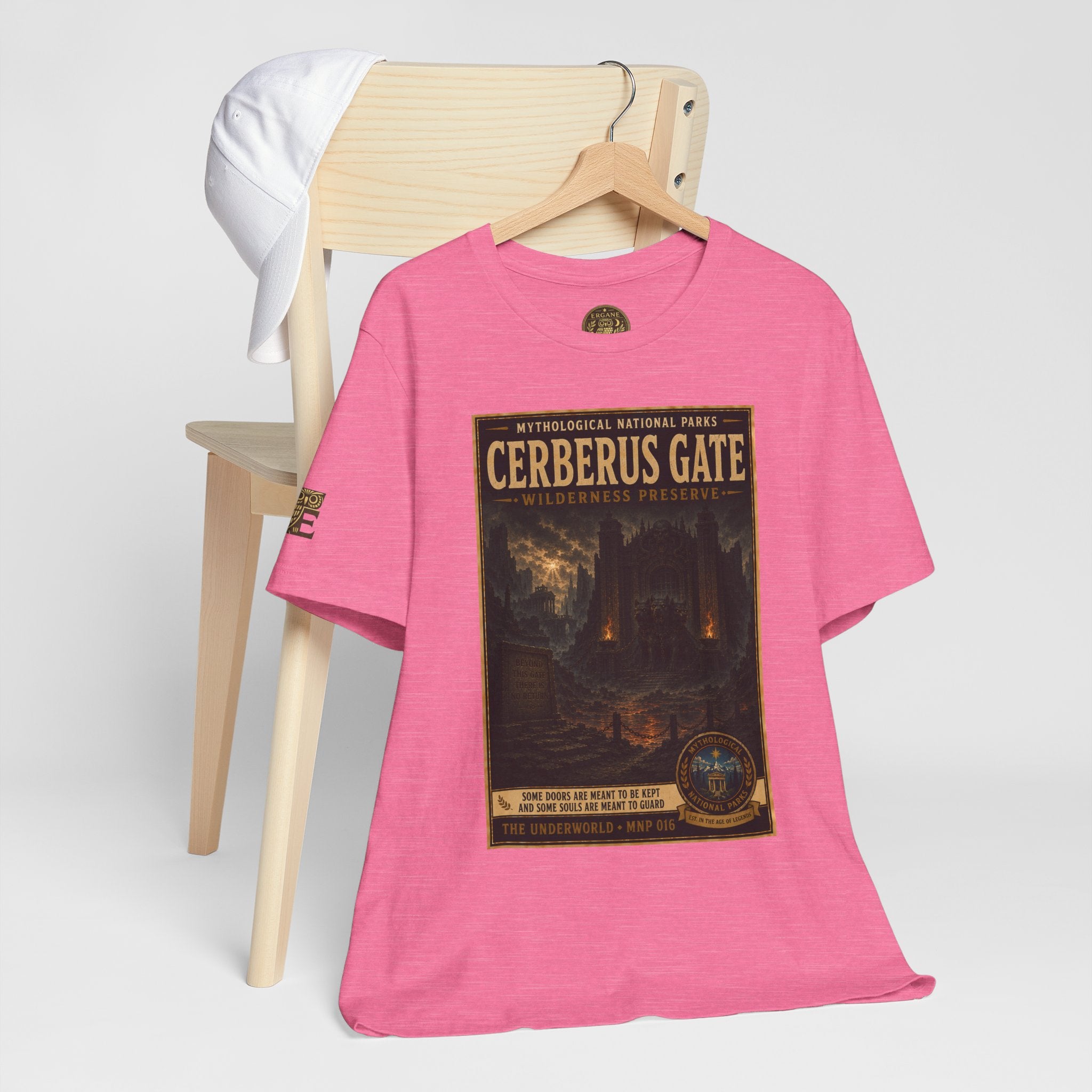 Mythological National Parks Collection II- #016-016 -The Underworld | Vintage nature poster Tee | Mythological National Parks graphic shirt
