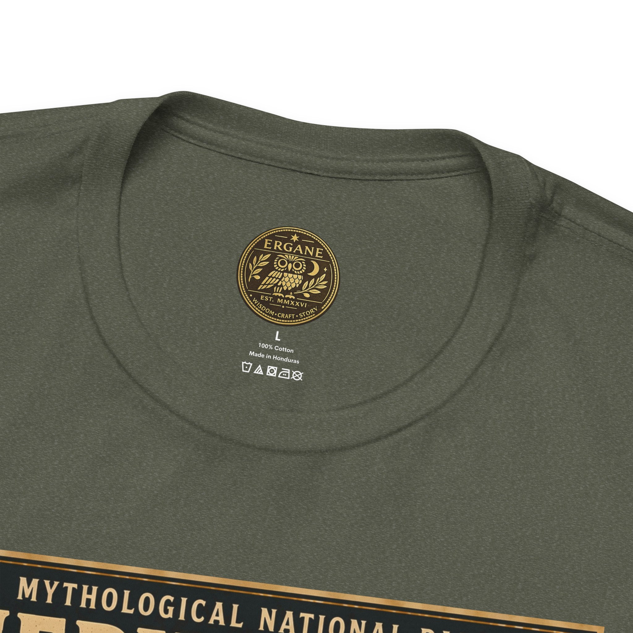 Mythological National Parks Collection I- #006-007 -The Olympians | Vintage nature poster Tee | Mythological National Parks graphic shirt